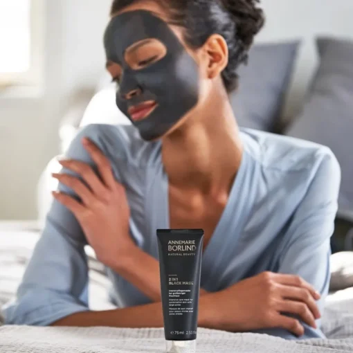 BEAUTY MASKS 2 in 1 Black Mask von ANNEMARIE BÖRLIND