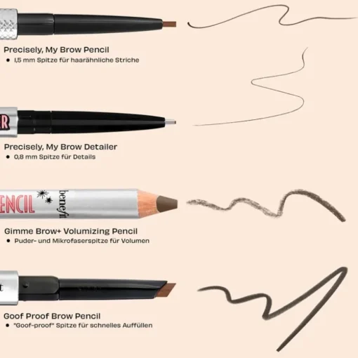 Benefit Precisely, My Brow Detailer - Mikrofeiner Augenbrauenstift für detailgetreue Brauen