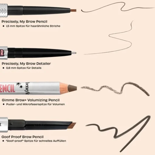 Benefit Precisely, My Brow Detailer - Mikrofeiner Augenbrauenstift für detailgetreue Brauen