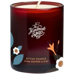 Bitter Orange, Pink Pepper & Hay Candle von The Handmade Soap