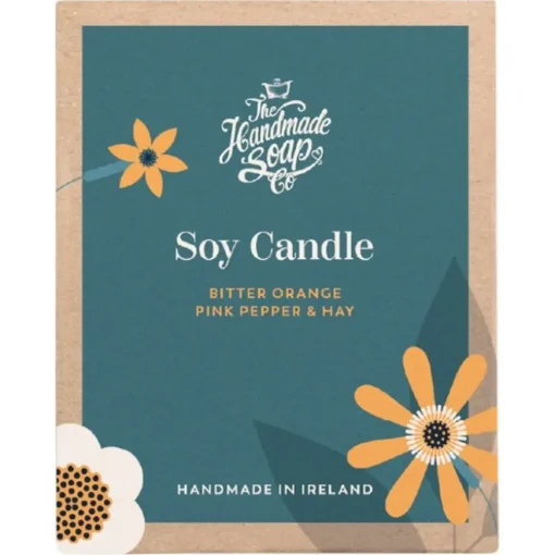 Bitter Orange, Pink Pepper & Hay Candle von The Handmade Soap