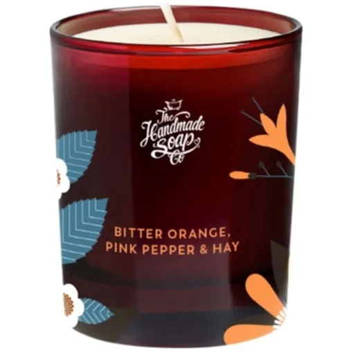 Bitter Orange, Pink Pepper & Hay Candle von The Handmade Soap