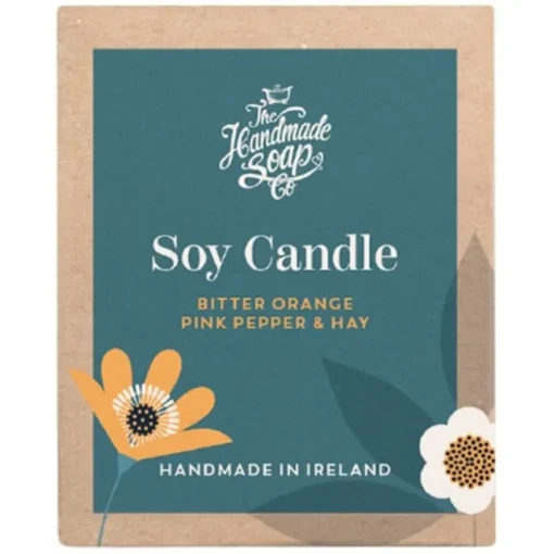 Bitter Orange, Pink Pepper & Hay Candle von The Handmade Soap