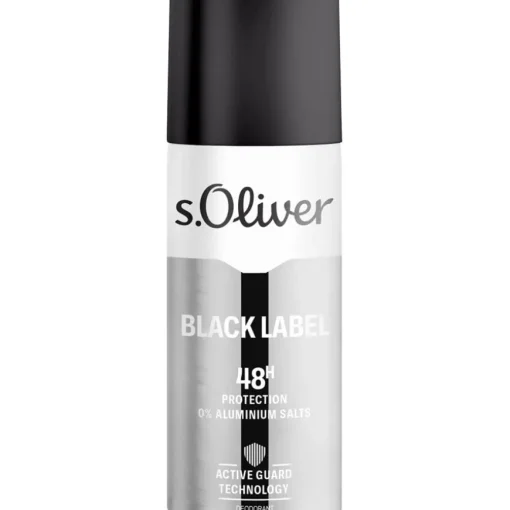 Black Label Men Deodorant Spray von s.Oliver