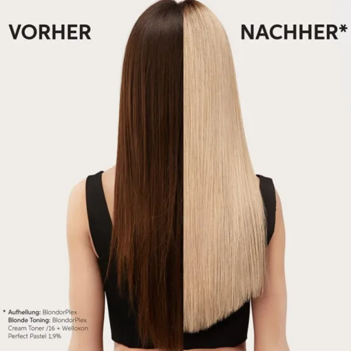 Blondierungen BlondorPlex Cream Toner von Wella
