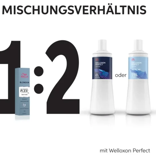 Blondierungen BlondorPlex Cream Toner von Wella