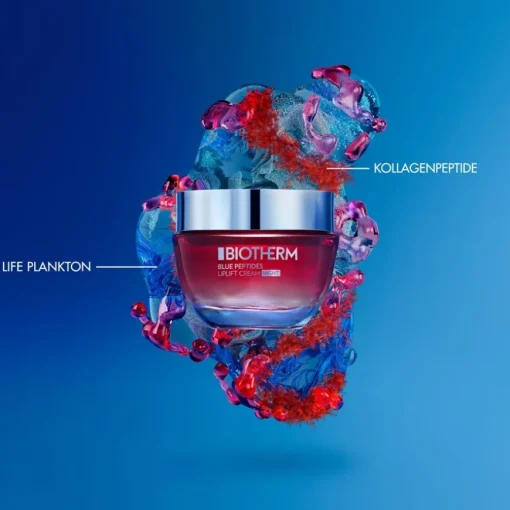 Blue Therapy Blue Peptides Uplift Cream Night von Biotherm