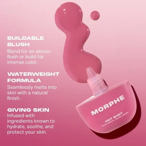 Blush & Bronzer Hot Shot Blush Drops von Morphe