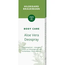 Body Care Aloe Vera Deodorant Spray von Hildegard Braukmann