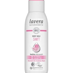 Body Lotion und Milk Sanfte Body Milk Bio-Wildrose & Bio-Sheabutter von Lavera