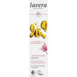 Body Lotion und Milk Verwöhnendes Körperöl von Lavera