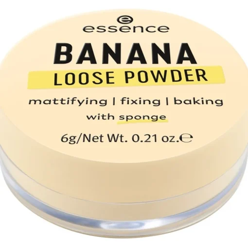 Bronzer BANANA LOOSE POWDER (inkl. Schwamm) von Essence