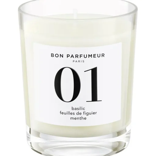 Candles 01 Basil, Fig Leaf, Mint von BON PARFUMEUR