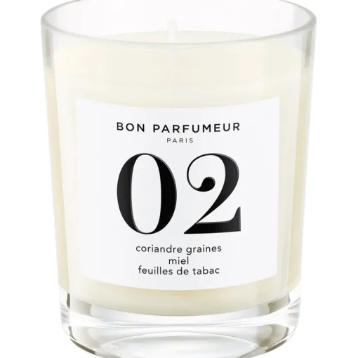Candles 02 Coriandre Graines, Miel, Feuilles de Tabac von BON PARFUMEUR