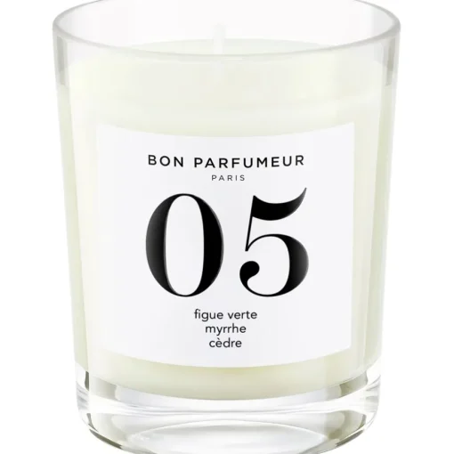 Candles 05 Figue Verte, Myrrhe, Cèdre von BON PARFUMEUR