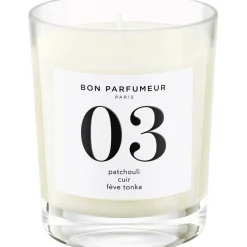Candles 03 Patchouli, Leather, Tonka Bean von BON PARFUMEUR