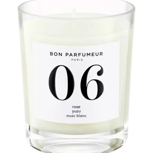 Candles 06 Rose, Yuzu, Musc Blanc von BON PARFUMEUR