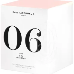 Candles 06 Rose, Yuzu, Musc Blanc von BON PARFUMEUR