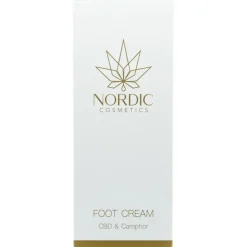 CBD & Camphor Foot Cream von Nordic Cosmetics