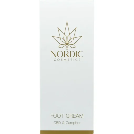 CBD & Camphor Foot Cream von Nordic Cosmetics