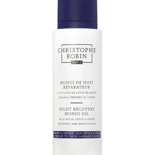 Christophe Robin Night Recovery Monoi Oil with White Lotus Flower