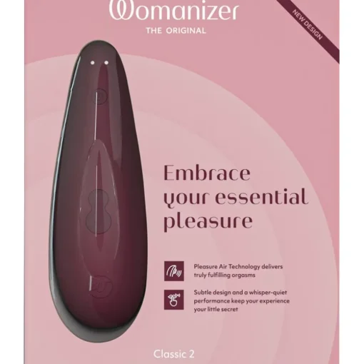 Classic 2 Klitoris-Stimulator 2 Bordeaux von Womanizer