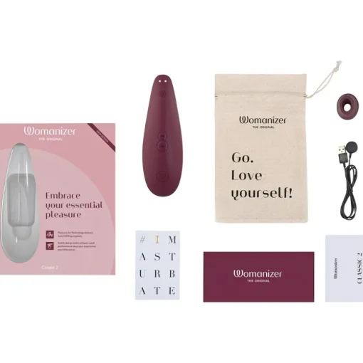Classic 2 Klitoris-Stimulator 2 Bordeaux von Womanizer