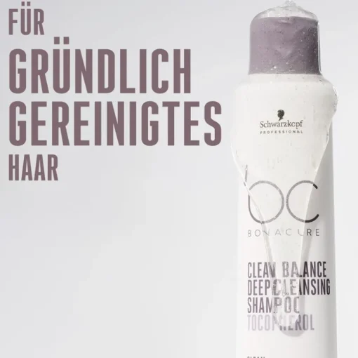 Clean Balance Deep Cleansing Shampoo von Schwarzkopf Professional