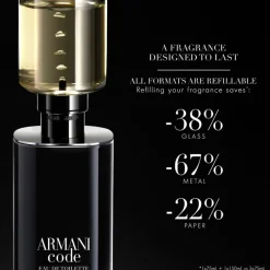 Code Homme Eau de Toilette Spray - nachfüllbar von Armani
