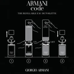 Code Homme Eau de Toilette Spray - nachfüllbar von Armani