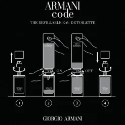 Code Homme Eau de Toilette Spray - nachfüllbar von Armani
