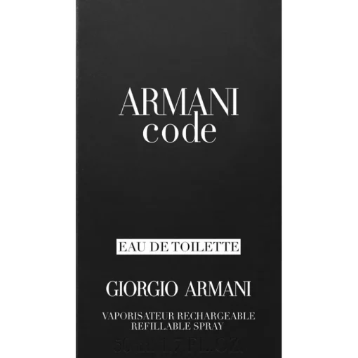 Code Homme Eau de Toilette Spray - nachfüllbar von Armani