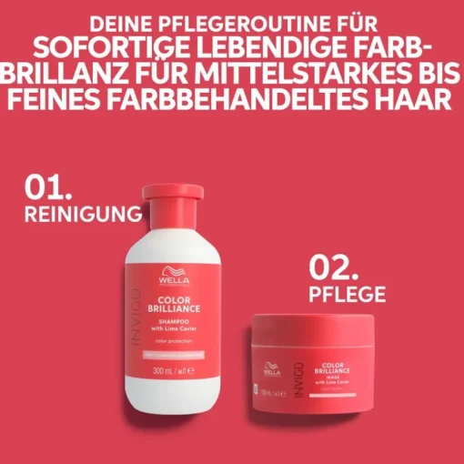 Color Brilliance Vibrant Color Mask Fine/Normal Hair von Wella