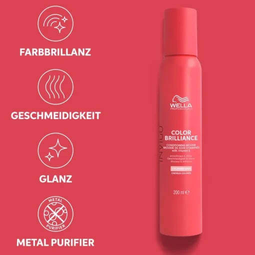 Color Brilliance Vitamin Conditioning Mousse von Wella