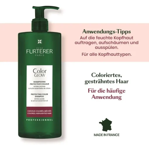 Color Glow Farbschutz Shampoo von René Furterer