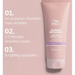 Color Recharge Color Refreshing Conditioner Cool Blonde Blonde Recharge von Wella