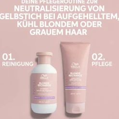 Color Recharge Color Refreshing Conditioner Cool Blonde Blonde Recharge von Wella