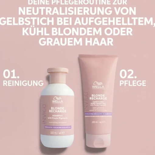 Color Recharge Color Refreshing Conditioner Cool Blonde Blonde Recharge von Wella