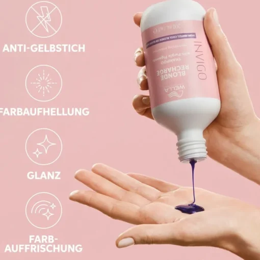 Color Recharge Color Refreshing Shampoo Cool Blonde Blond Recharge von Wella