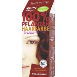 Coloration 100% Pflanzen-Haarfarbe-Pulver von Sante Naturkosmetik