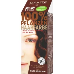 Coloration 100% Pflanzen-Haarfarbe-Pulver von Sante Naturkosmetik