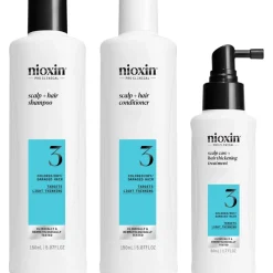 Coloriertes, dezent dünner werdendes Haar 3-Step-System Set Colored Hair Light Thinning von Nioxin