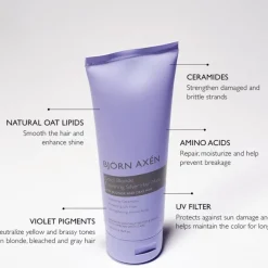 Cool Blonde Coloring Silver Hair Mask von Bjo¨rn Axe´n