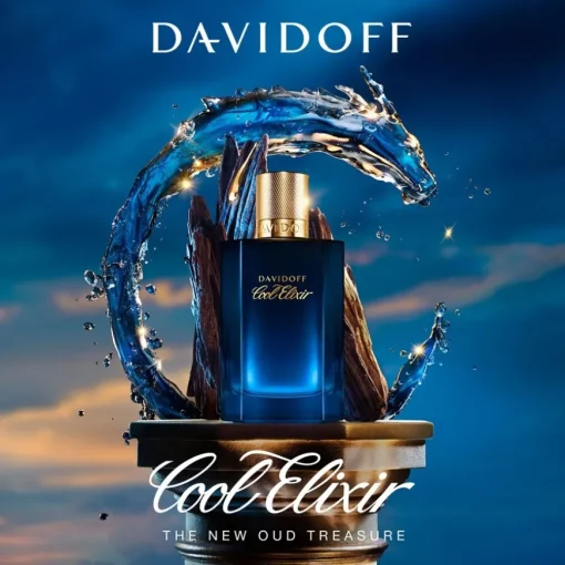 Cool Elixir for Men Parfum Intense Oud Aromatique von Davidoff