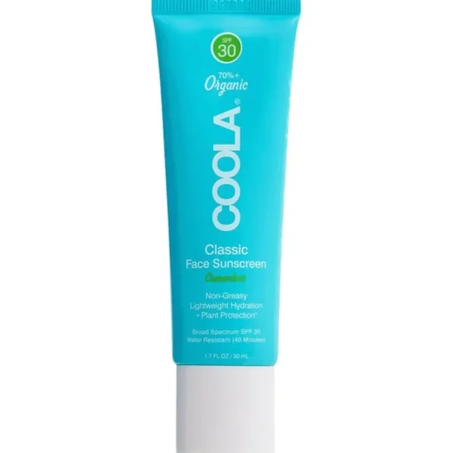 Coola Classic Face Sunscreen SPF 30 Cucumber