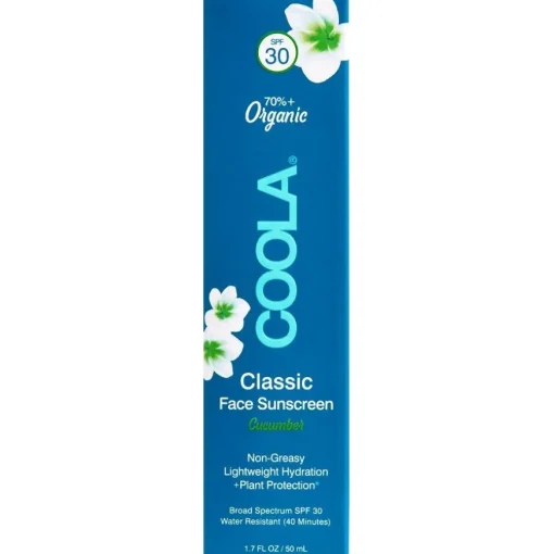 Coola Classic Face Sunscreen SPF 30 Cucumber