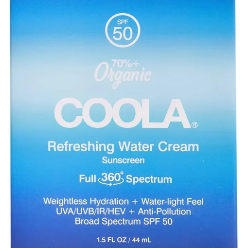 Coola Refreshing Water Cream SPF 50 Sunscreen