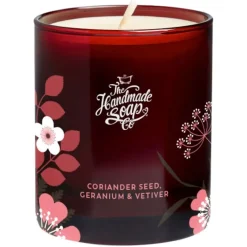 Coriander Seed, Geranium & Vetiver Soy Candle von The Handmade Soap