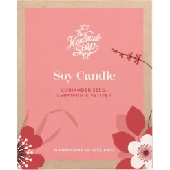 Coriander Seed, Geranium & Vetiver Soy Candle von The Handmade Soap