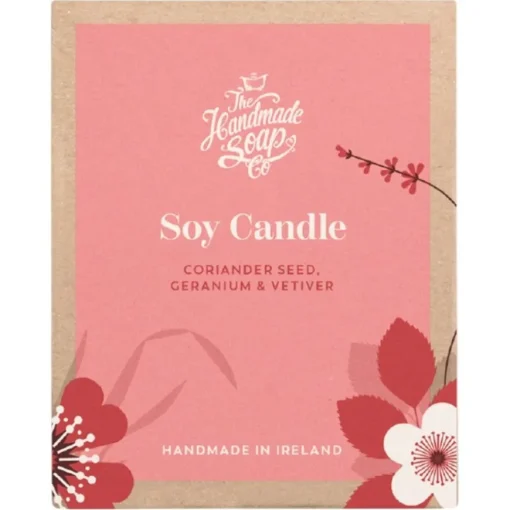 Coriander Seed, Geranium & Vetiver Soy Candle von The Handmade Soap